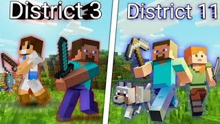 40 Players Simulate The HUNGER GAMES on Minecraft Bedrock... REMATCH!