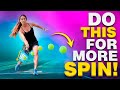 3 strategies to improve your pickleball topspin how why  when to hit a topspin