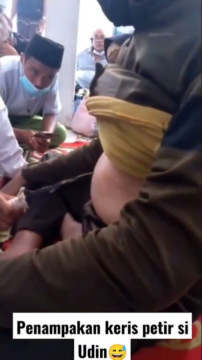 Penampakan Keris Petir Si UDIN π #gussamsudin #pesulapmerah #dukun