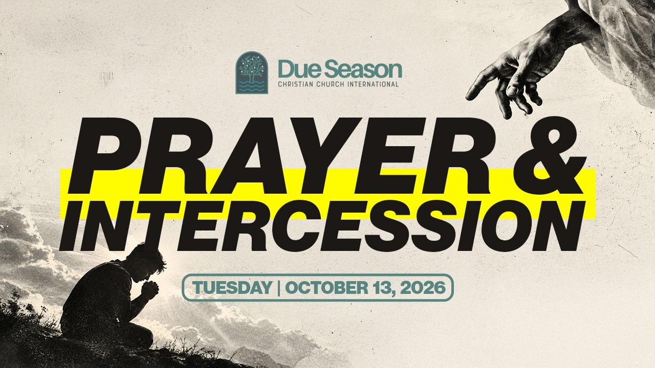 Prayer & Intercession - Pastor Payton Steele