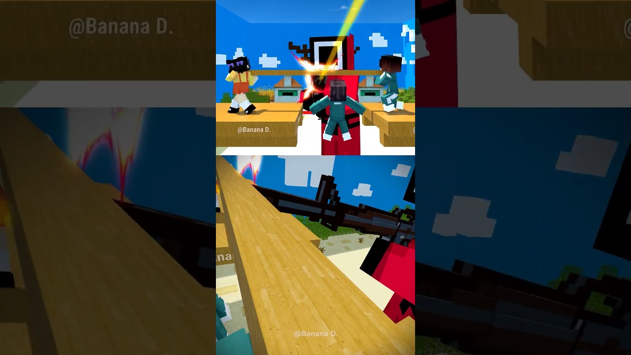 When Squid Want to Teamwork Squid player but the killer is angry