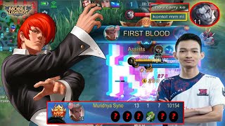 This Chou Build Is Insane Syno Chou Freestyle Mobile Legends