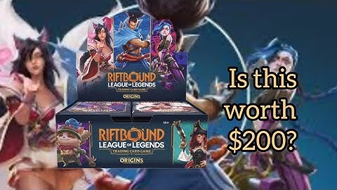 Riftbound Origins Booster box opening! #leagueoflegends #magicofthegathering 