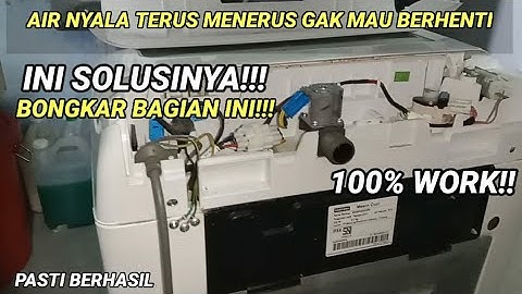 Cara memperbaiki mesin cuci Samsung tidak mau berputar