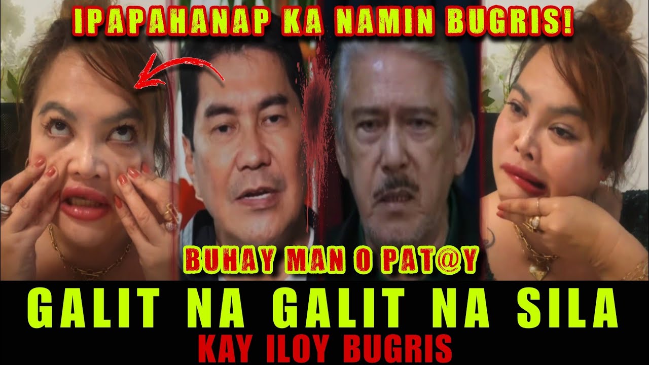 HALA! BREAKING NEWS!! ILOY BUGRIS SINUPALPAL ANG MGA HUMAHARANG SA ...