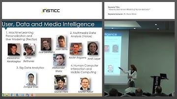 "Towards Data-driven Models of Human Behavior" Dr. Nuria Oliver (ICEIS 2015 and ENASE 2015)