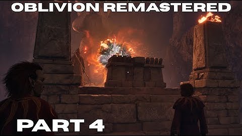 Oblivion Remastered [Part 4] - The Path of Dawn - Walkthrough Dark Elf Mage Full Gameplay PC/4K