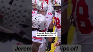 Jeremiah Smith Let The Michigan Fans Know