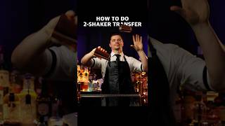 flair tricks HOW TO DO2-SHAKER TRANSFER 1 shaker #flairbartending #bartender #bartricks