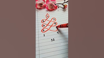 🎯🌟 Number Fun #trending #numbers  #art #shorts #youtubeshorts #123 #fun #funny