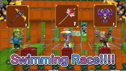 How to get item free!!! Swimming Race (skyblock)blockman go #skyblock  #blockmango #free