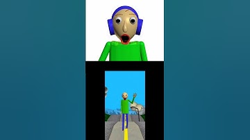 Baldi reacts to: Weird Al Show intro but Baldi?! #memes #ytshorts #baldi