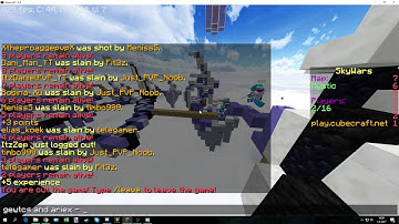 Just_PVP_Noob Hacking On Cubecraft