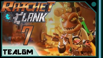Ratchet & Clank PS4 (100%) - Part 7: Planet Gaspar & All 90 Telepathopus Brains!
