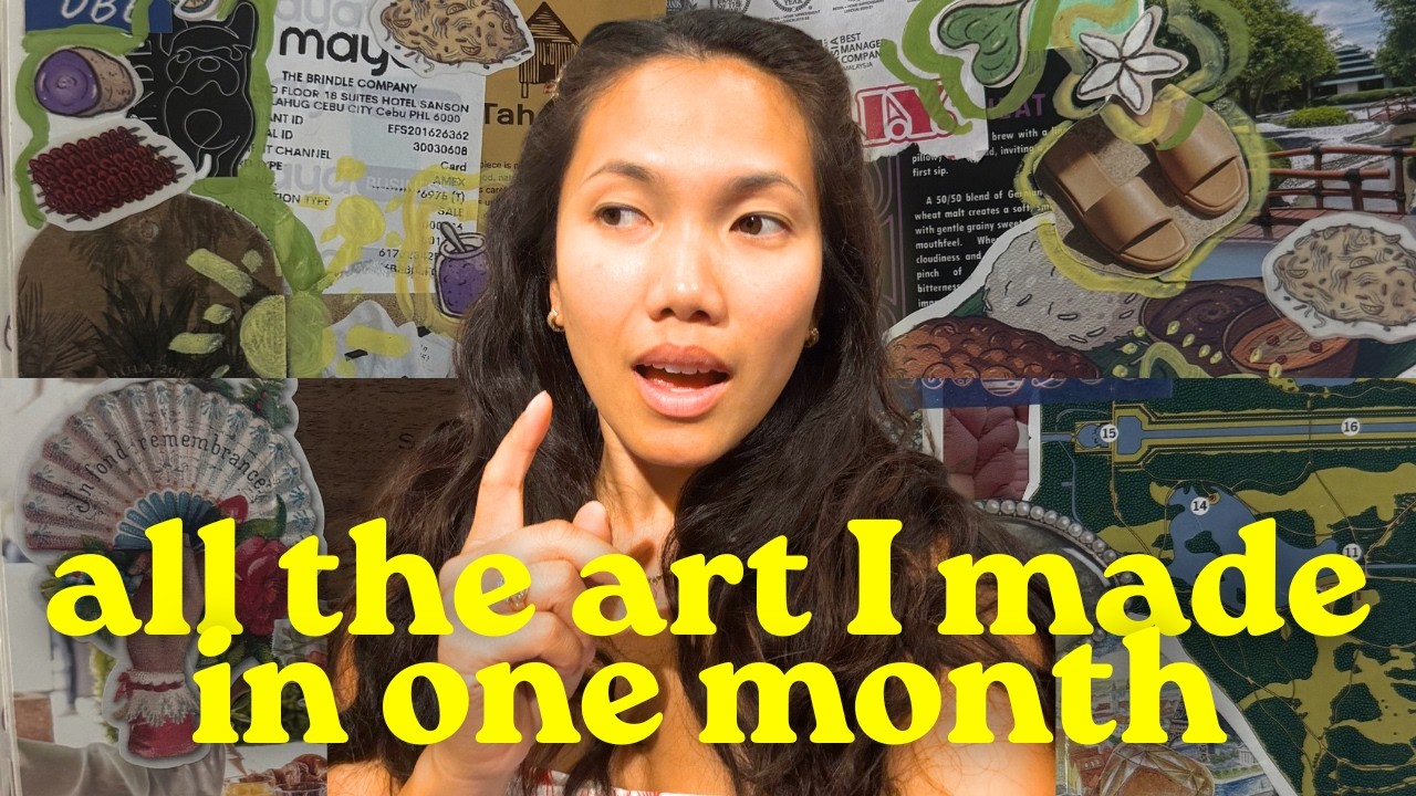 7 rules that made me productive 🍁 a month of art