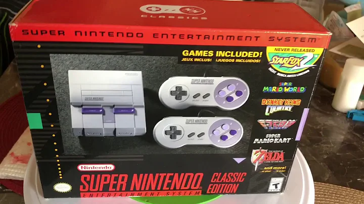 I finally got a SNES classic!