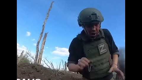 Funny Combat footage Russian soldier goes to wrong trench. #shorts #russia #army #ukraine #gopro