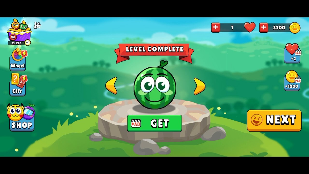 Red ball game YouTube