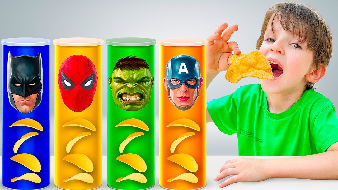 Kids learn to choose healthy food