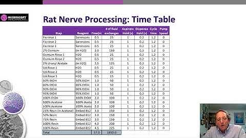 Automated Prep of Nerve Tissue for Electron Microscopy