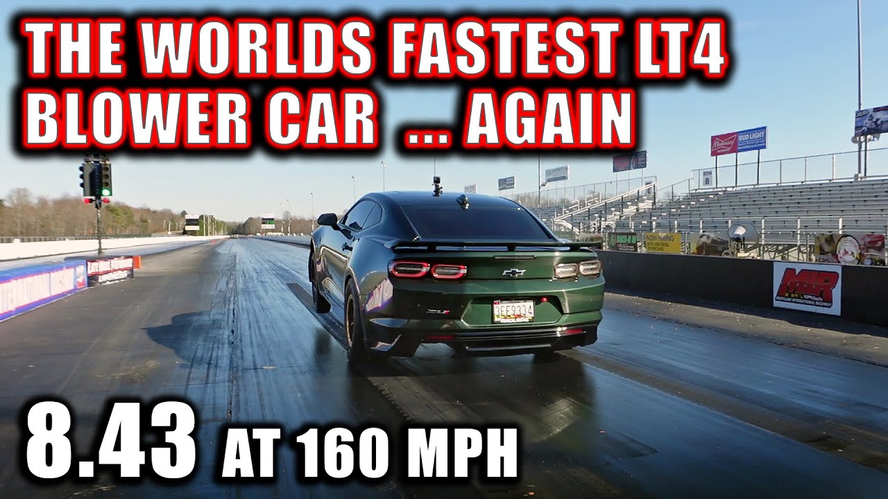 Worlds Fastest LT4 Blower Car - LMP ZL1  8.43 at 160 MPH