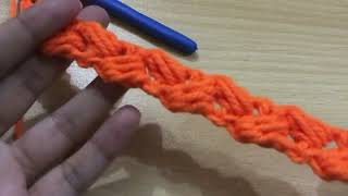 Crochet Simple and beautiful crochet strap for bags / handles/ cords / Easy crochet for beginners