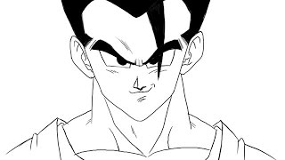 images Imágenes De Dragon Ball Z Para Dibujar Fáciles dibujar a mystic gohan dragon ball z