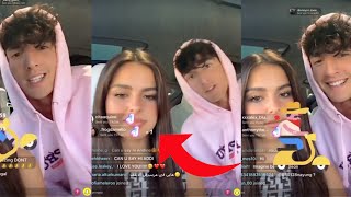 ADDISON RAE WITH BRYCE HALL (Instagram live)