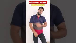 Summer polo t shirt collection 2023 #flipkart #loafers #viral #amezon #meesho #shirts #tshirt screenshot 2