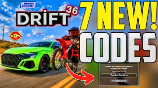 [🏍️BIKES] New🔥UPDATE! CODES - DRIFT 36 ROBLOX CODES 2026 - CODES FOR DRIFT 36 2026