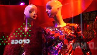 The Elegant Christmas Windows of Macys on 34th Street in New York