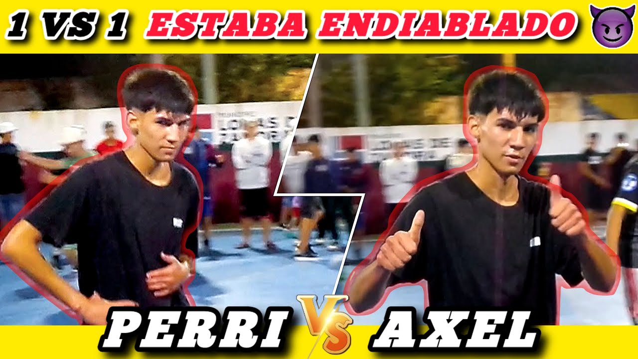1 VS 1 🥵 ESTABA ENDIABLADO 😈 El Pibe de Fiorito - El Perri VS Axel Herrera 
