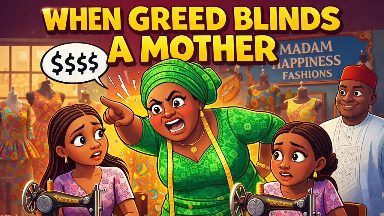WHEN GREED BLINDS A MOTHER #africanfolktales #story 
