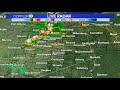 Doppler 10 radar shows strong storms moving through central ohio
