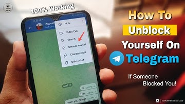 How To Unblock Yourself On Telegram In 2025 If Someone Blocked You!