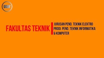 Pendidikan Teknik Informatika & Komputer - Universitas Negeri Makassar