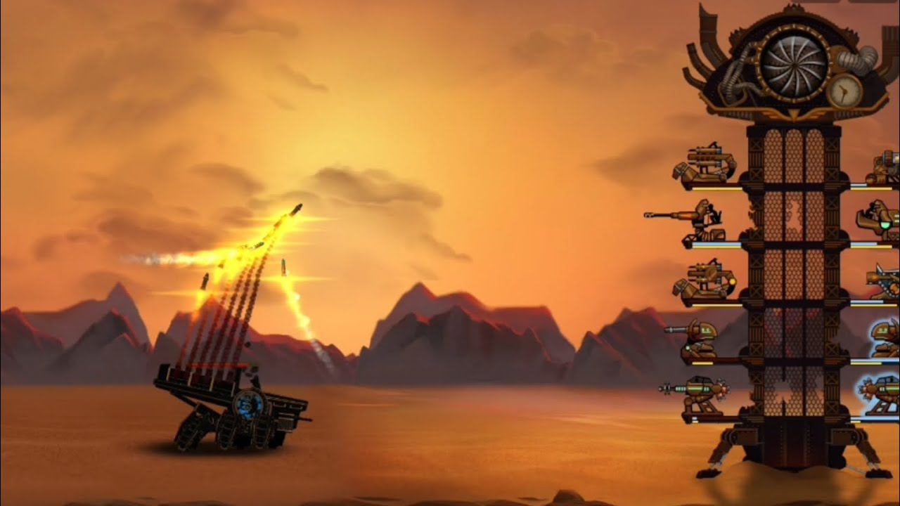 Прохождение steampunk tower 2 - мини босс Леггер