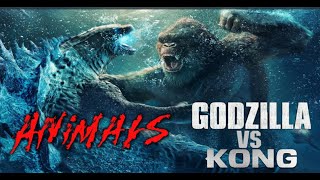 Godzilla vs Kong [ TRIBUTE] | Animals 🔥 |  (Music Video)