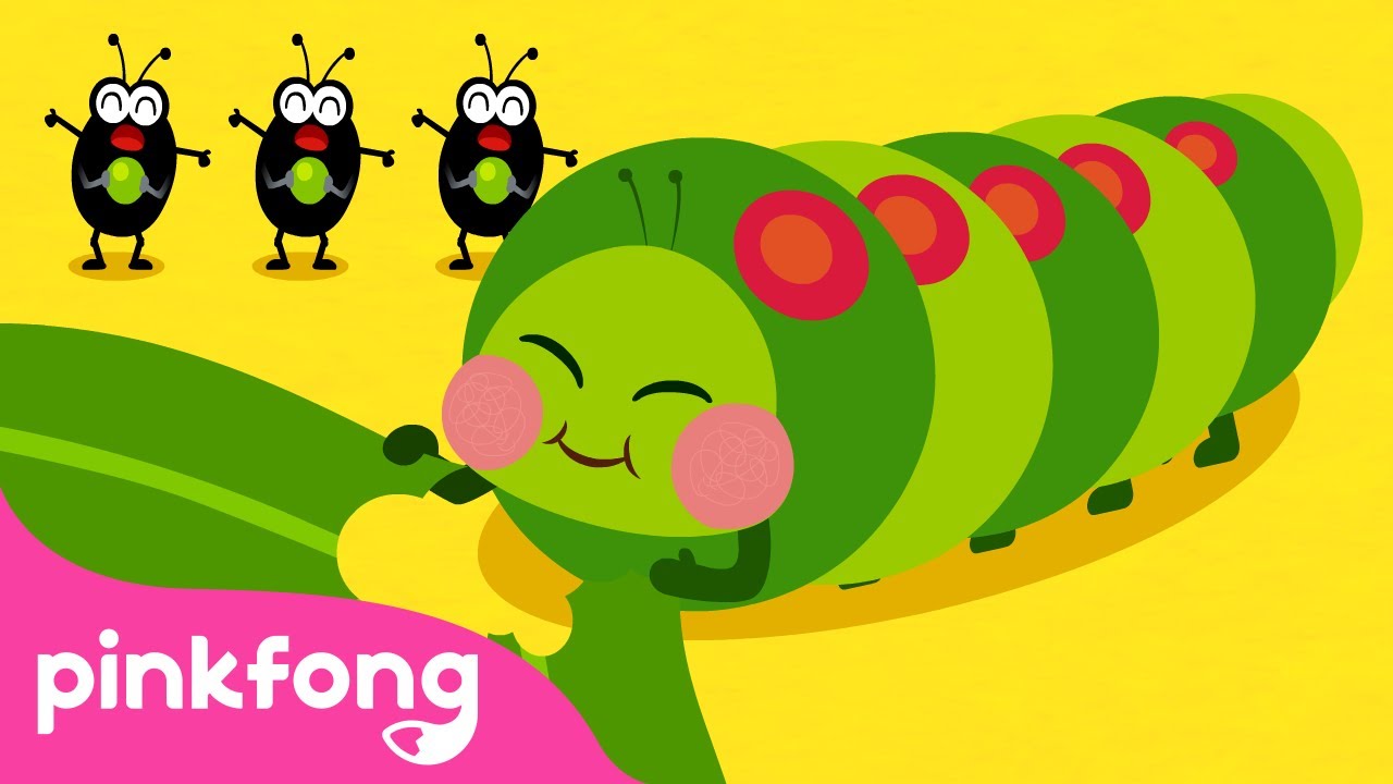 🐛Chenilles Affamées | Chanson des Insectes | Pinkfong, Bébé Requin ! Chansons pour Enfants