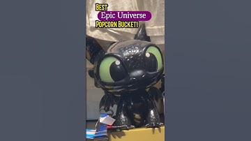 Best! Epic Universe! Popcorn Bucket! Toothless! How to Train Your Dragon!