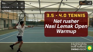 Net rusher Ray vs Joshua (Highlights) screenshot 2