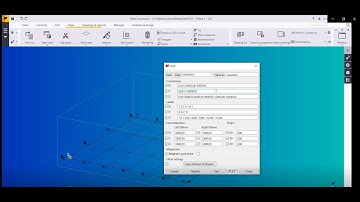 Các thao tác điều khiển và các chế độ hiển thị trong Tekla
