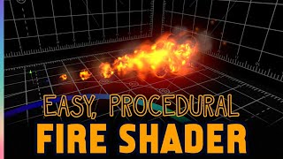 Unity Tutorial - Procedural Fire Shader [Shadergraph] | PILOTO STUDIO