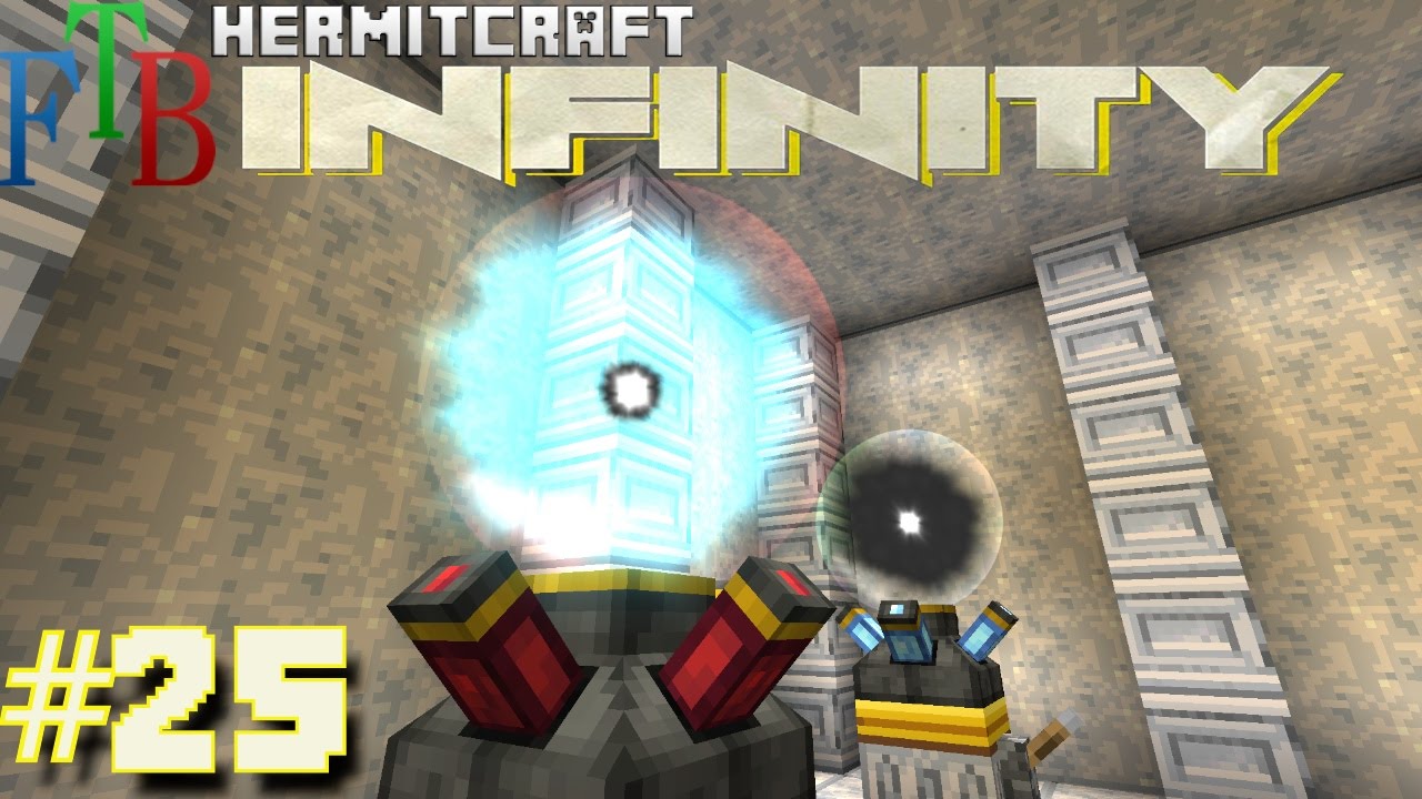Minecraft Mods - FTB Infinity Ep. 25 - Bigger Better Nodes !!! ( HermitCraft Modded Minecraft )