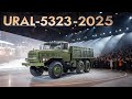 «Неостановимый монстр! 🚛 Урал-5323 8×8 тяжёлый грузовой и эвакуационный грузовик 2025|Русская мощь!»