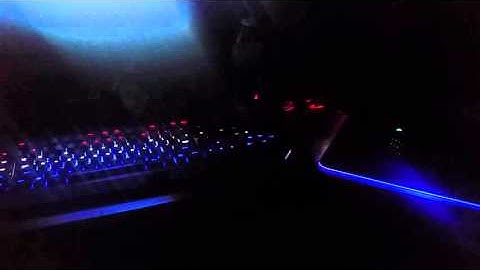 Razer Blackwidow Chroma and Firefly Skrillex Feat