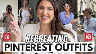 Recreating *SPRING* Pinterest Outfits on My Midsize Body