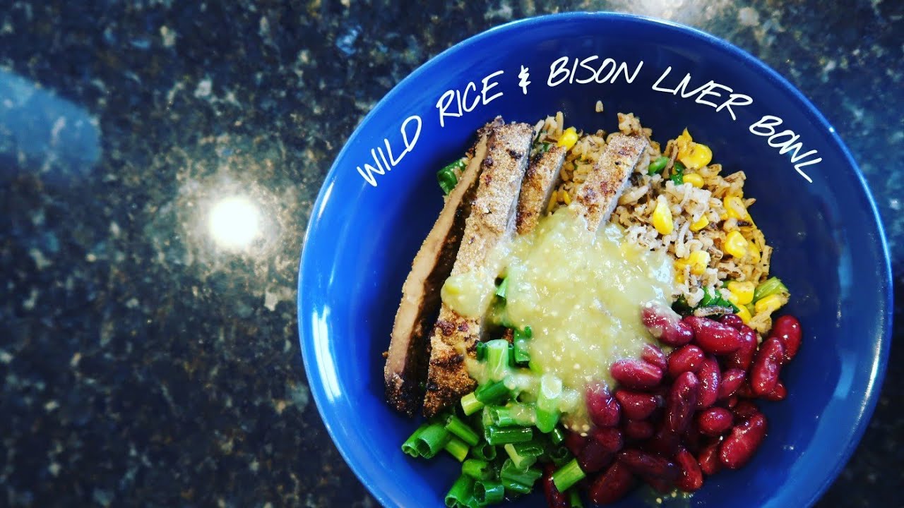 Wild Rice & Bison Liver Bowl !! - YouTube