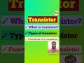 Transistor #electronics #electronicseducation #transistor #bjt #engineering #npn #pnp