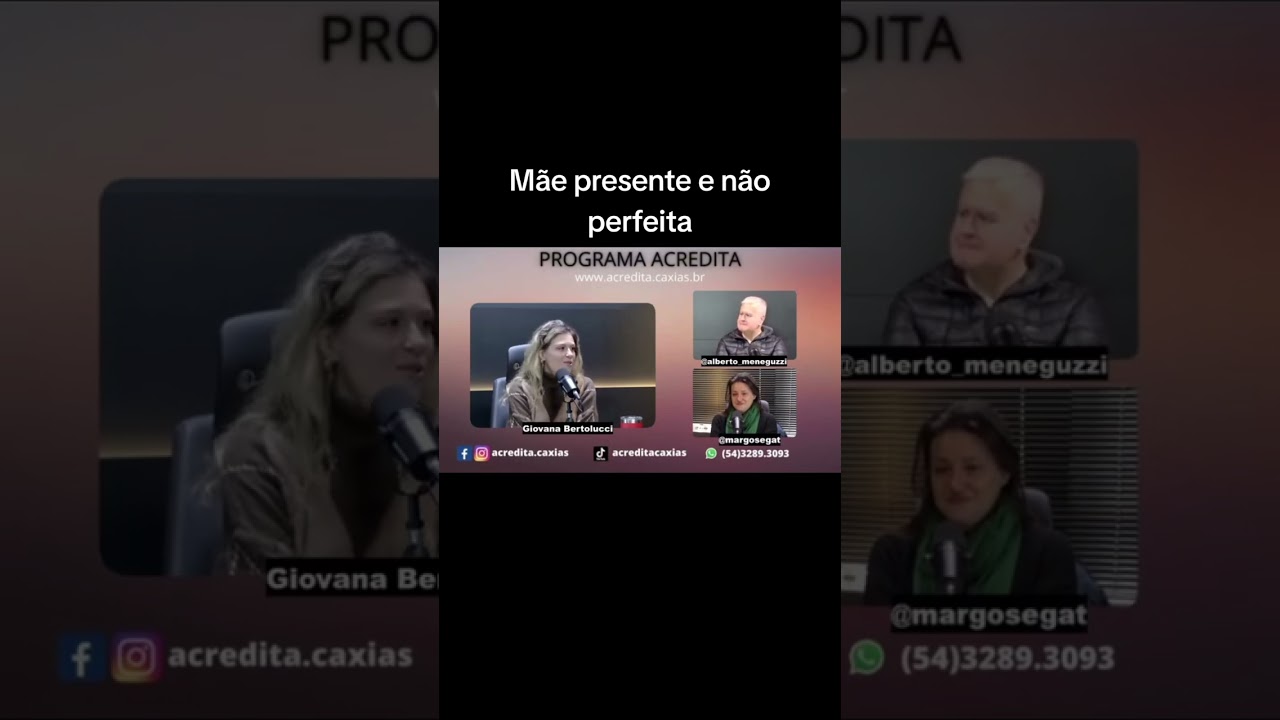 Mães presentes e não Mães perfeitas